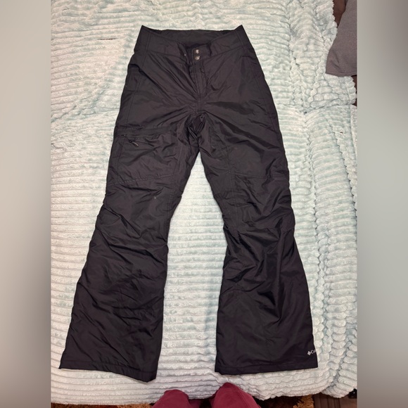 Columbia Womens Bugaboo Omni-Heat Insulated Ski Snow Cargo Pants Bibs Size XS - Picture 1 of 8
